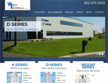 Tablet Screenshot of motioncontrolsllc.com